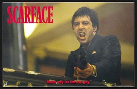 Scarface, Make Way For The Bad Guy art print