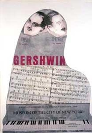 Gershwin Brothers by Larry Rivers art print