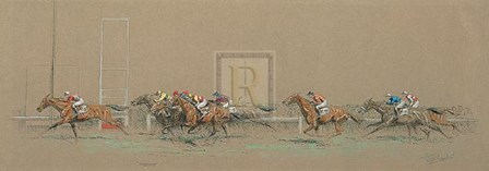 Longchamps by Eugene Pechaubes art print