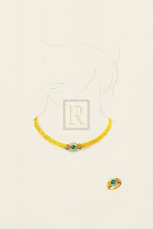 Jewellery Designs XVII art print