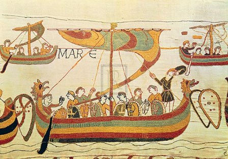 Bayeaux Tapestry Detail B art print