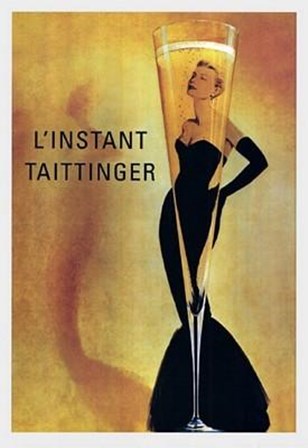 Taittinger art print