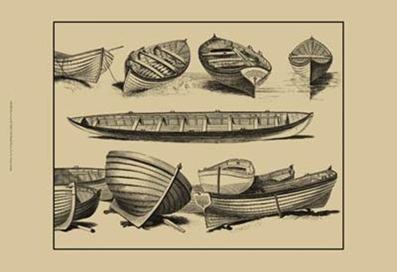 Boat Craft II by Vision Studio art print