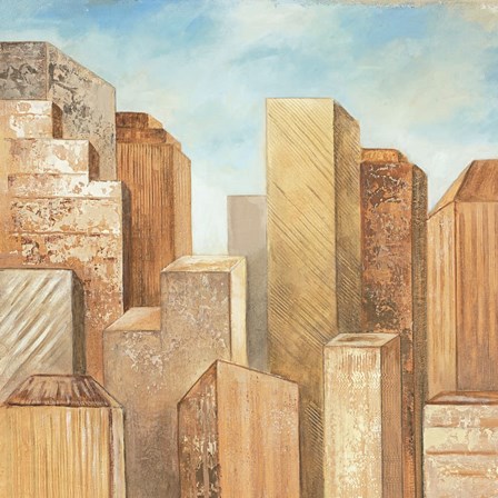 Urban Archaeologist I by Michael Brey art print