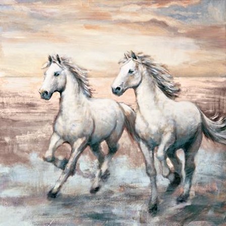 Running Horses I by Ralph Steele art print