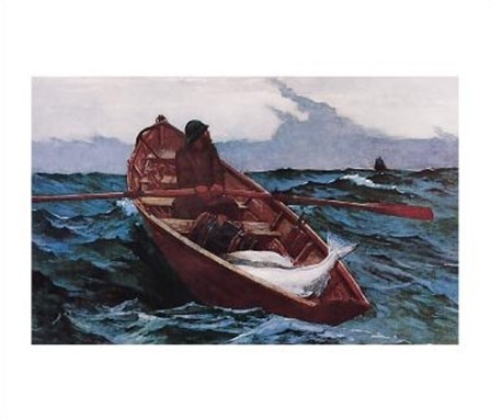 The Fog Warning by Winslow Homer art print