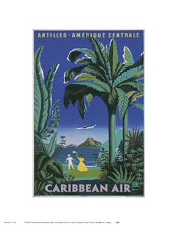 Caribbean Air art print