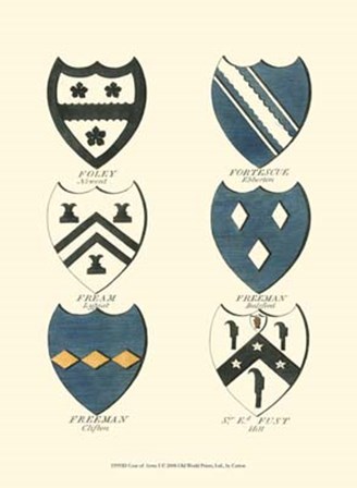 Coat of Arms I by Catton art print