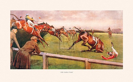 The Canal Turn by Cecil Aldin art print