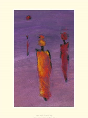 Walking Home by Michelle Buhl-niels art print