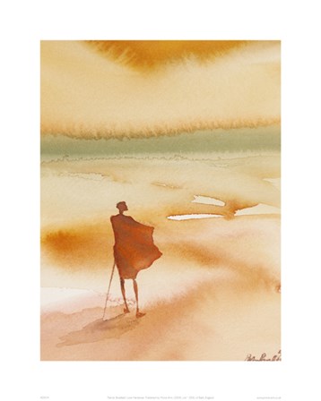 Lone Herdsman by Patrick Bradfield art print