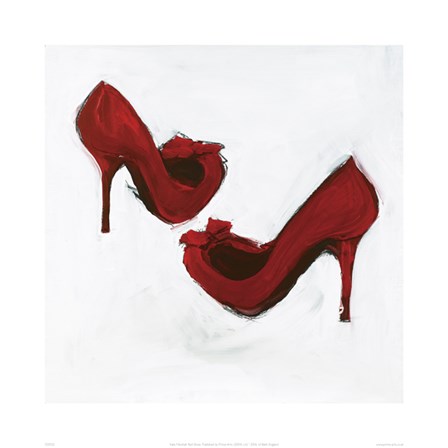 Red Shoes by Kate Marshall art print