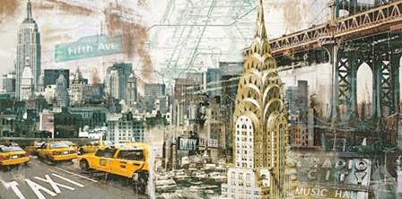 New York by Tyler Burke art print