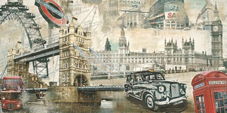 London by Tyler Burke art print