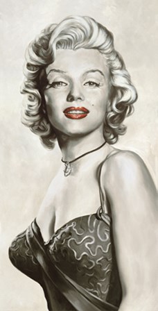 Marilyn Monroe - Gorgeous by F Ritter art print