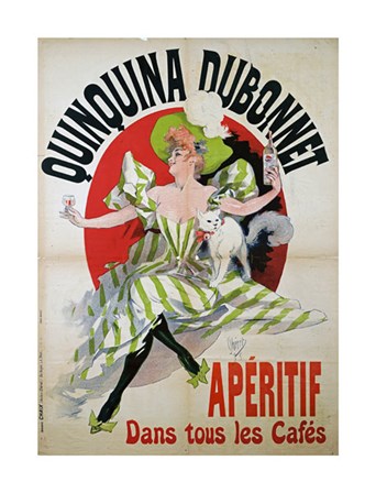 Quinquina Dubonnet by Jules Cheret art print