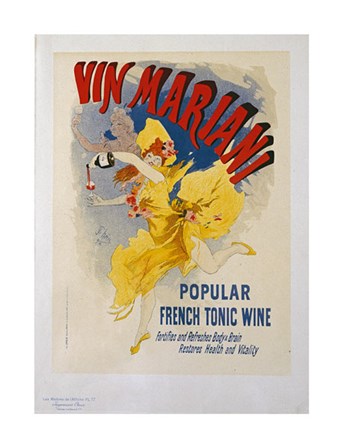 Vin Mariani by Jules Cheret art print