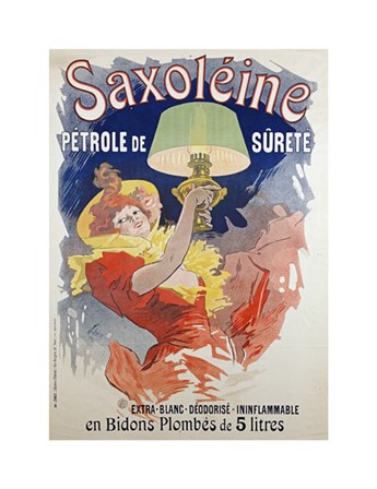 Saxoleine by Jules Cheret art print