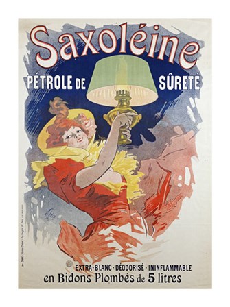 Saxoleine by Jules Cheret art print