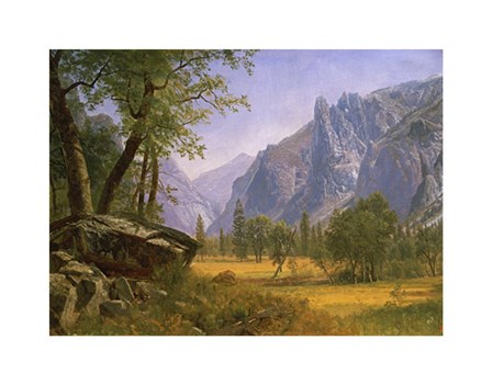 Yosemite Valley by Albert Bierstadt art print