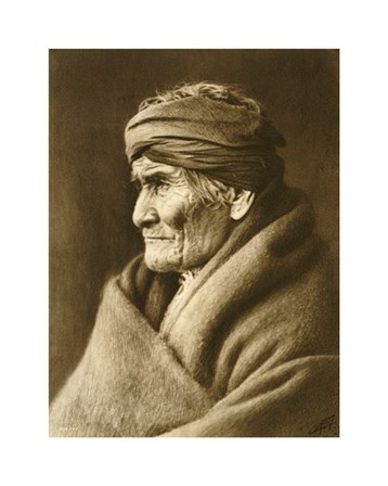 Geronimo, Apache by Edward S. Curtis art print