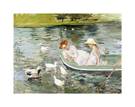 Summertime by Mary Cassatt art print