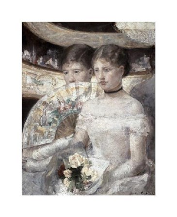 The Loge by Mary Cassatt art print