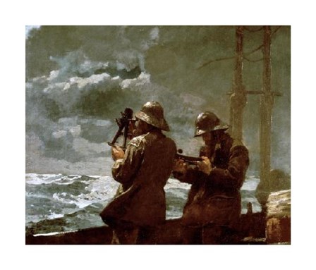 Eight Bells by Winslow Homer art print