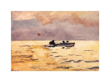 Rowing Home by Winslow Homer art print