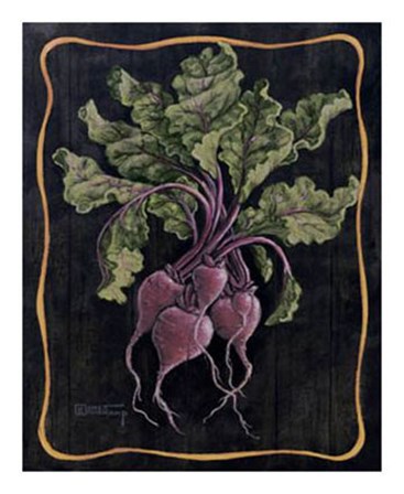 Bouquet Of Beets by Janet Kruskamp art print