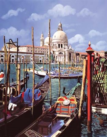 Chiesa Della Salute by Guido Borelli art print