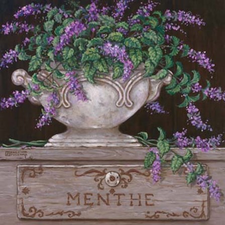 Paquet De Menthe by Janet Kruskamp art print