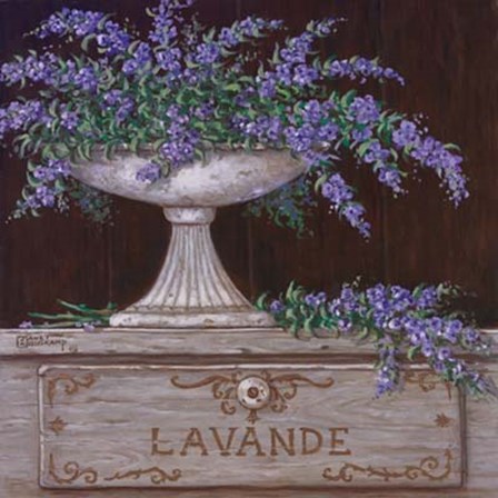 Paquet De Lavande by Janet Kruskamp art print