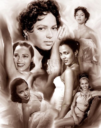 Dorothy Dandridge by Wishum Gregory art print