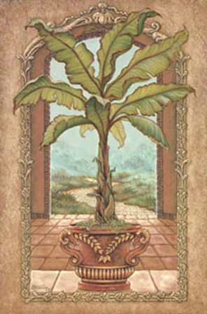 Classical Banana Tree by Janet Kruskamp art print