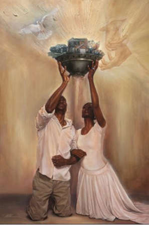 Give It All to God by Kevin A. Williams - WAK art print