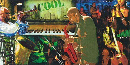 Cool Jazz by Tyler Burke art print