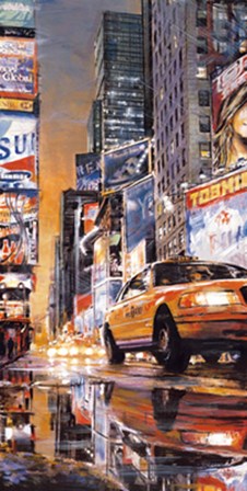 Times Square Perspective II by Matthew Daniels art print