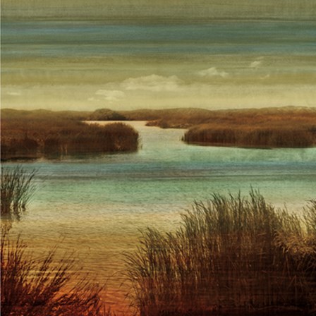 On The Water I by John Seba art print