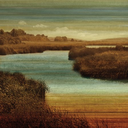 On The Water II by John Seba art print