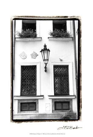 Glimpses of Prague V by Laura Denardo art print