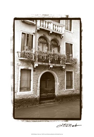 Balcony Doorway by Laura Denardo art print