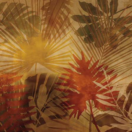 Sunlit Palms I by John Seba art print