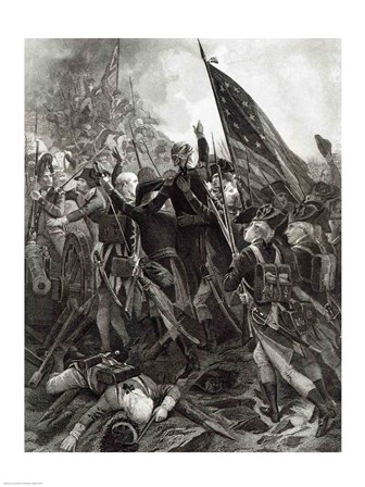 Storming of Stony Point, July 1779 art print