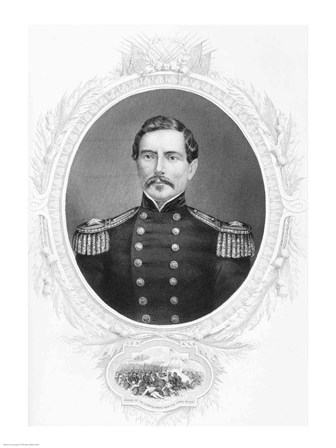 General Pierre Gustave Toutant Beauregard art print