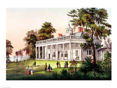 The Home of George Washington art print