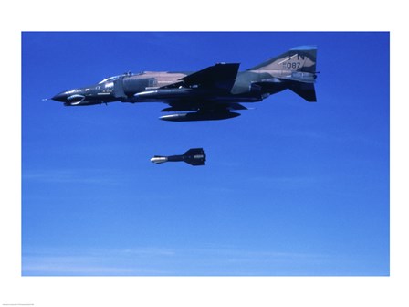 South Korea: F-4E Phantom II art print