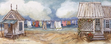 Fresh Laundry II by Charlene Winter Olson art print