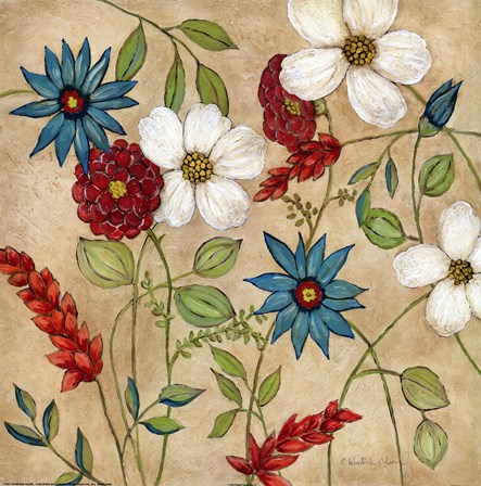 Cottage Garden II by Charlene Winter Olson art print