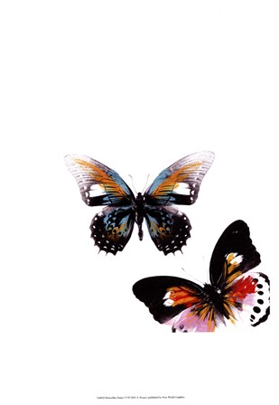 Butterflies Dance VI by A. Project art print